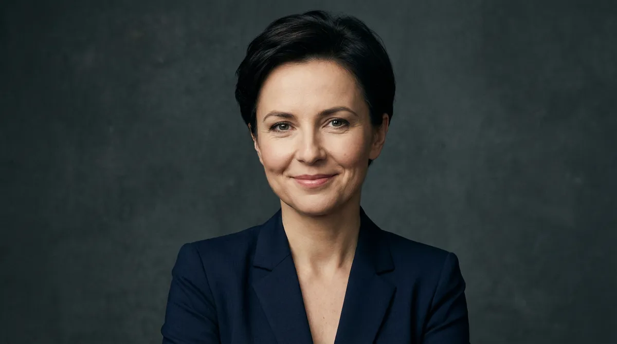 Portret Nadii Bereś — redaktorki merytorycznej ds. polis komunikacyjnych